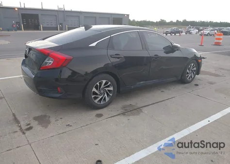 2017 Honda Civic Ex from USA, damaged, VIN 2HGFC2F72HH506116